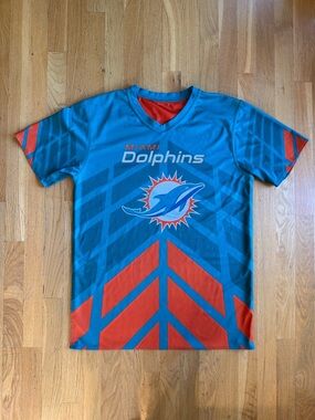 Miami Dolphins Reversible NFL Flag Football Jersey in ADULT M